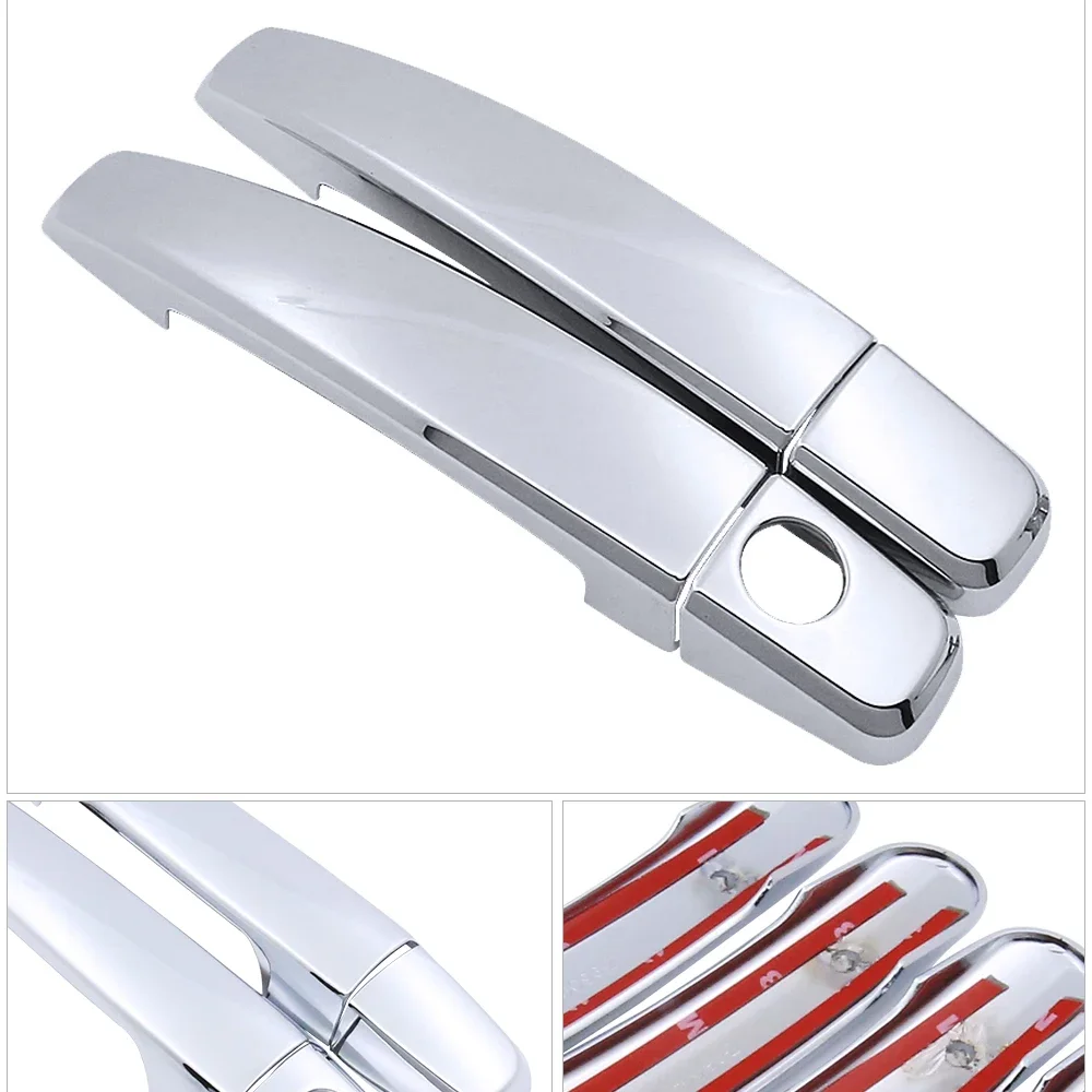 Chrome Door Handle Cover for Opel Tigra B Vauxhall Holden TwinTop 2004- 2009 Trim Car Set Styling Accessories