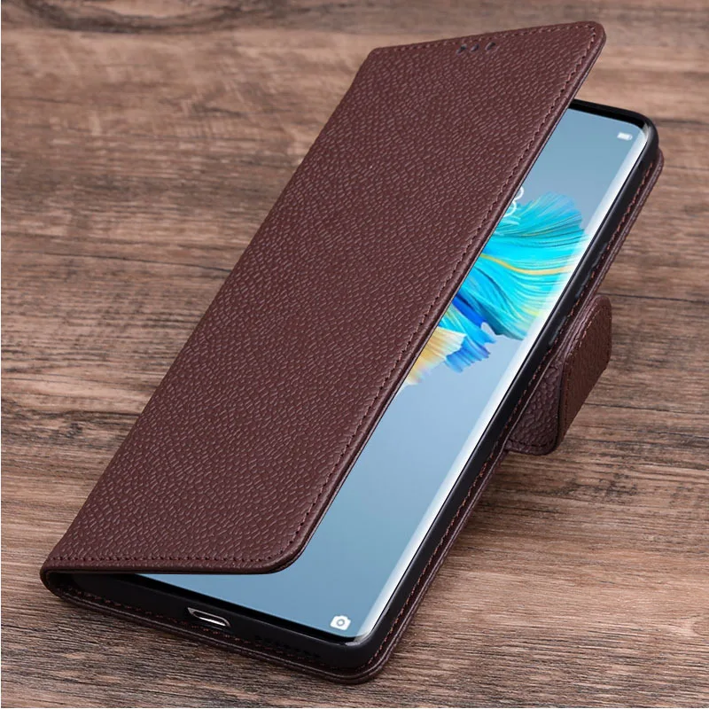 

Hot Luxury Genuine Leather Flip Phone Case For Sony Xperia Pro-i Leather Half Pack Phone Case Phone Cases Shockproof