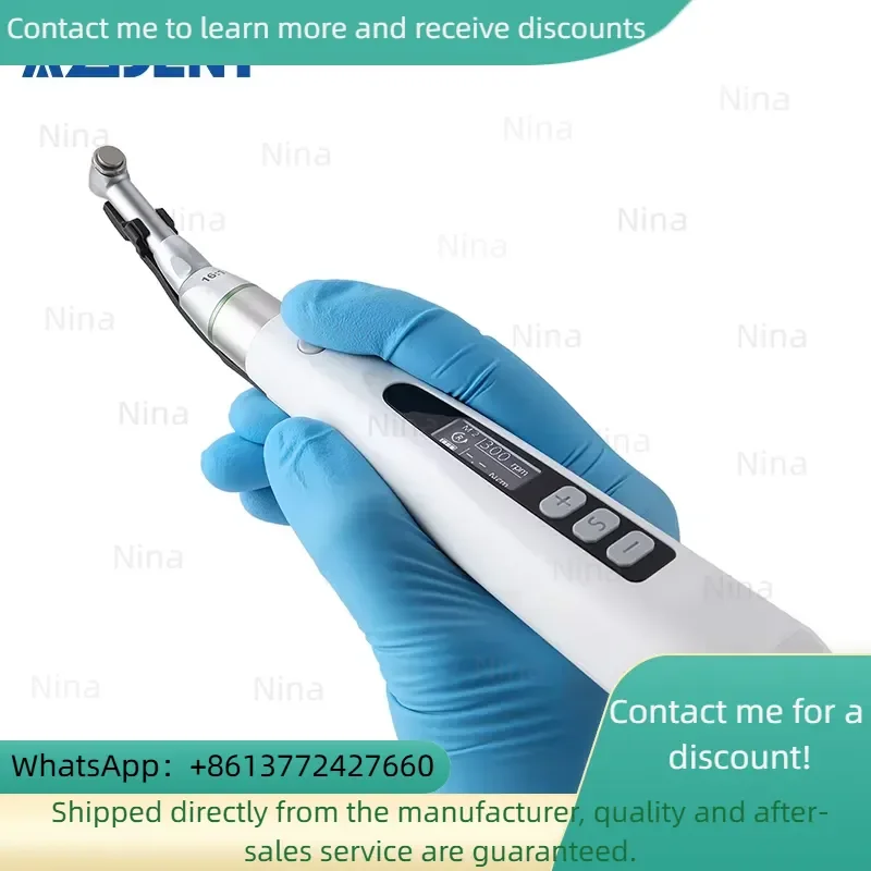 Hot Sale Azdent 16:1 High Quality Wireless Equipment Endo Motor Endo Contra Angle