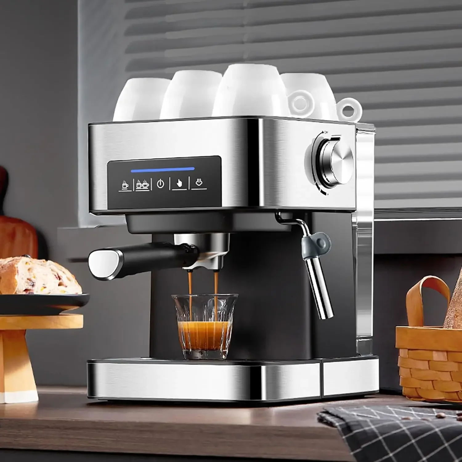 Coffee Machines Espresso Coffee Machine Automatic Filter Electric Milk Frother Cafetera Coffee Maker Machine Price