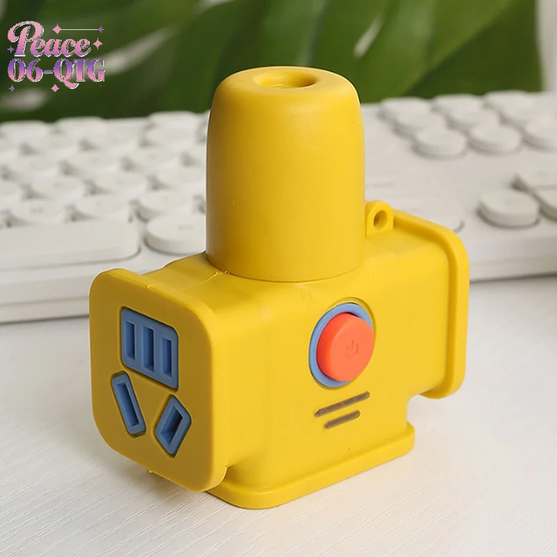 

Новая розетка для заземления с переключателем, розетка с несколькими вилками, желтая резиновая заглушка для кабельной панели