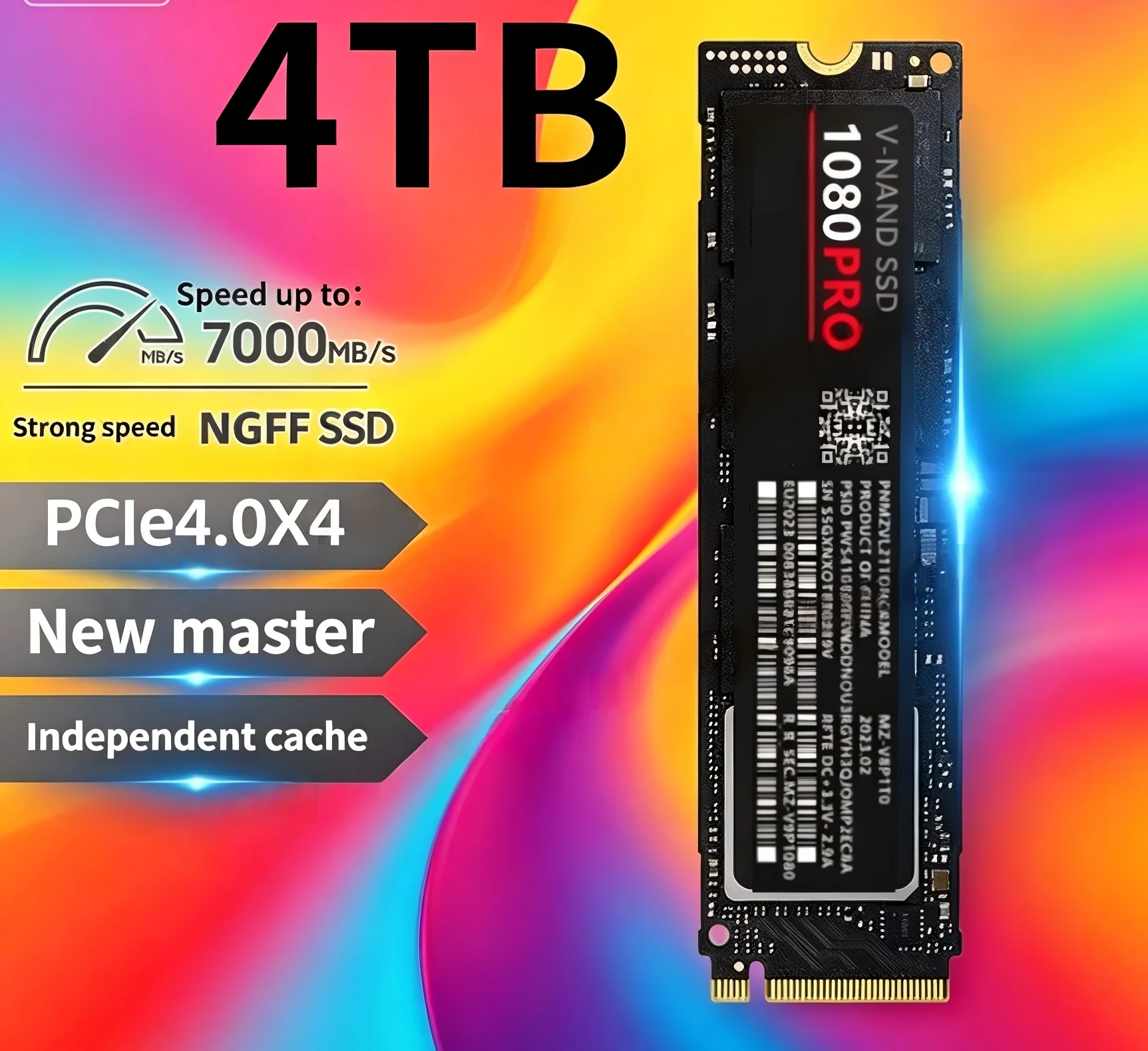 Big Big Discount 4TB 1080PRO M.2 SSD PCIe4.0 NVMe, Up to 7000MB/s Super Fast Transfer Internal Storage Drive for Desktop Laptop - Aliexpress Deal