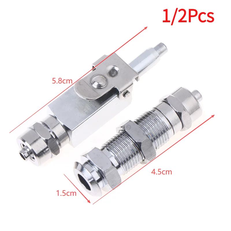 #1/2Pcs Dental Air Water Quick Connector Anti-Retraction For Ultrasonic Scaler Stainless Steel Dentist Accessories