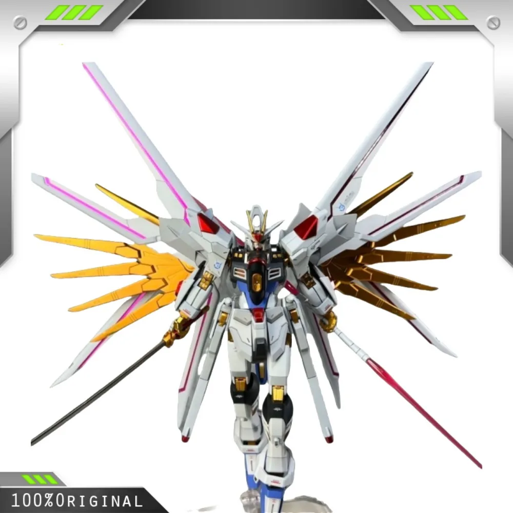 GAOGAO Model Anime HG 1/144 ZGMF/A-262PD-P Mighty Strike Freedom SEED Assembly Plastic Model Kit Action Toy Figures Gift