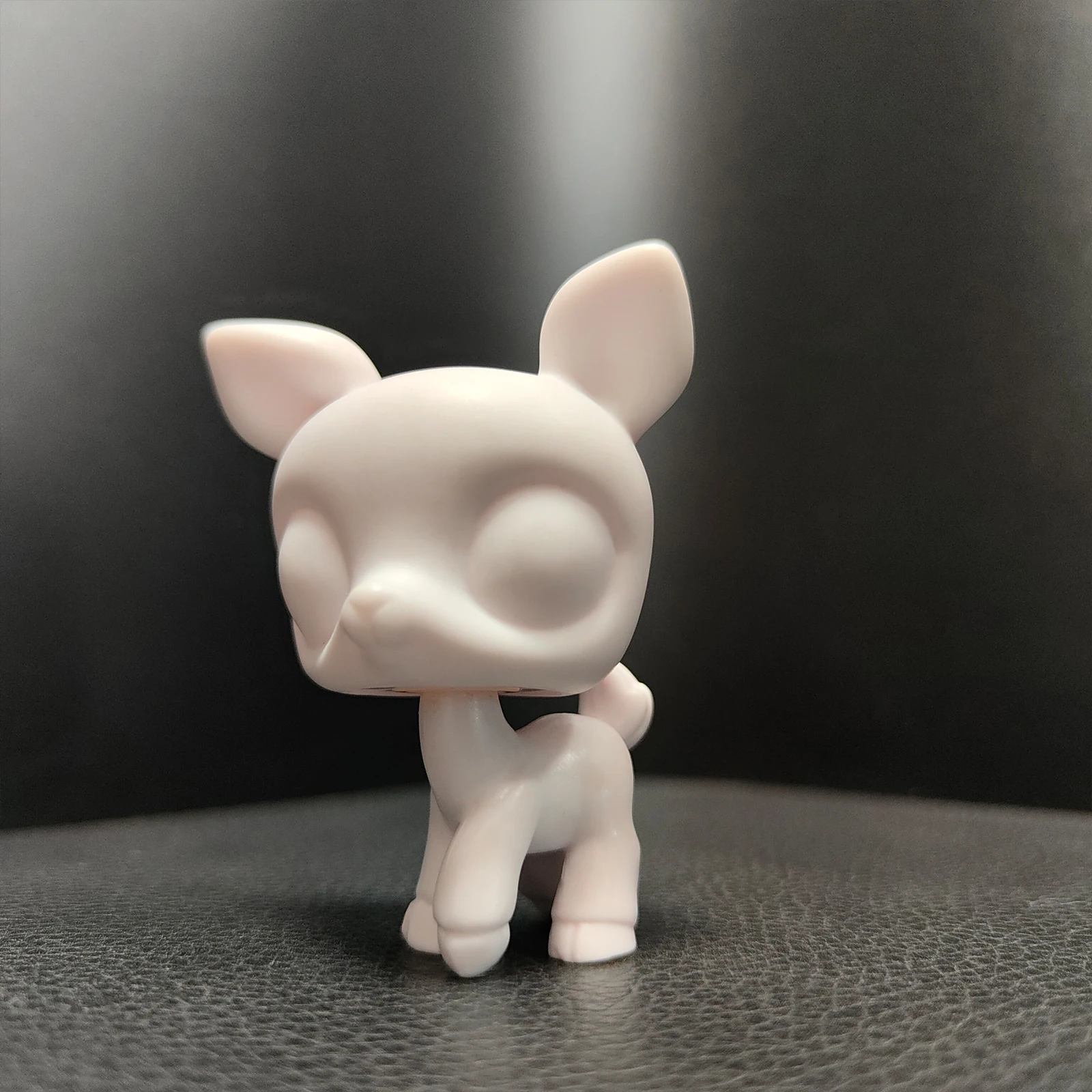 

﻿LPS Minilpsshop Pet Shop Rare Pet Animal White Base Deer DIY Paint Parent Child Interactive Toys