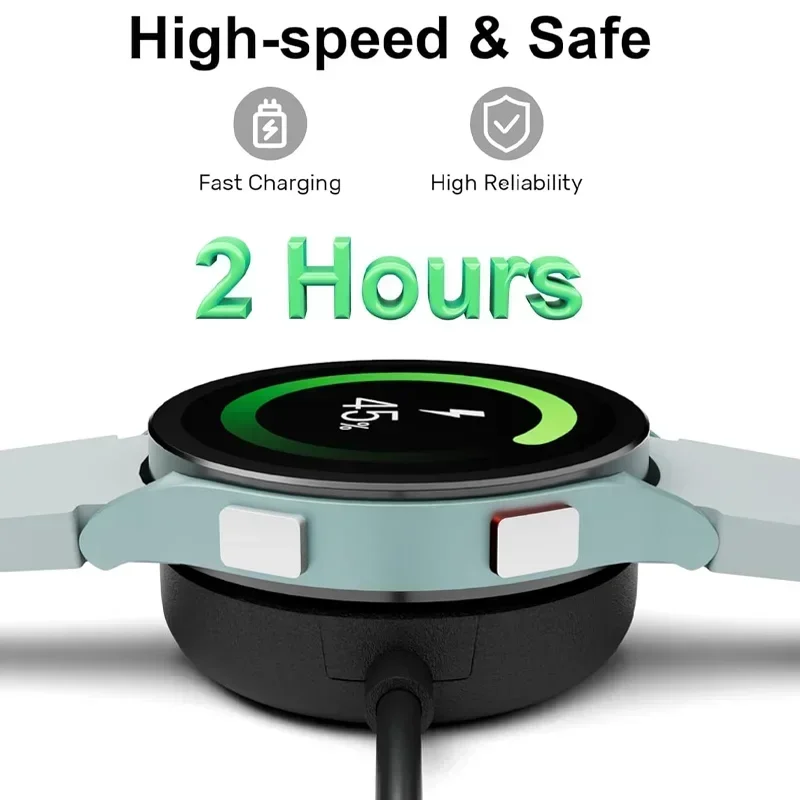 Magnetic Charger for Samsung Galaxy Watch 7 Ultra FE 6 5 Pro Fast Charging USB C For Samsung Watch 4 3 2 1 Universal Charging