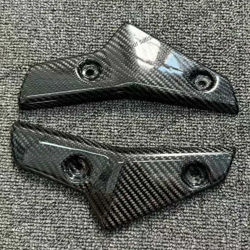 Radiator hood side panels for Triple Street 765 RS 2017-2022, all dry carbon fiber