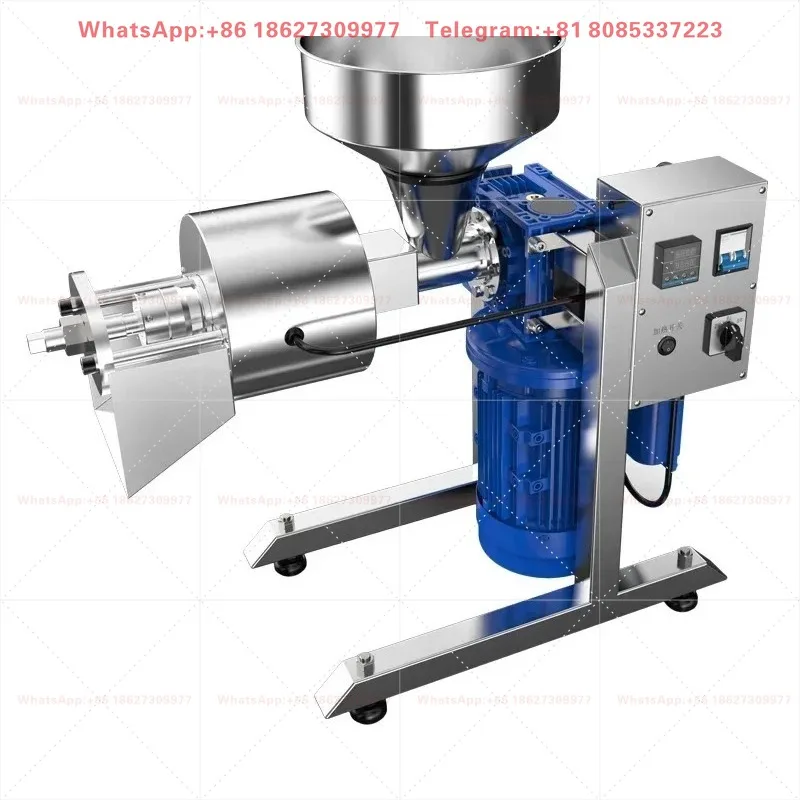 Commercial Oil Press Automatic Intelligent Sunflower Seed Vegetable Seeds Peanut Sesame Walnut Electric Kitchen Oil Extractor