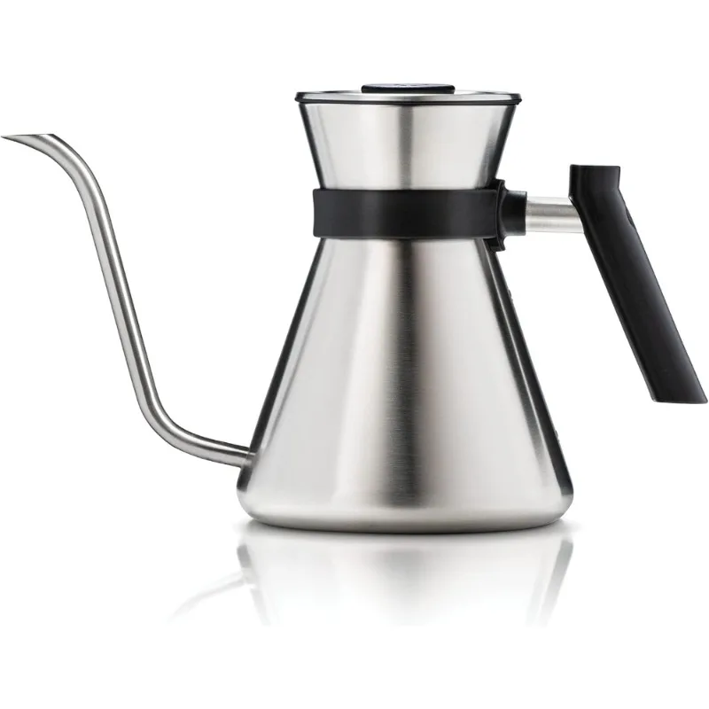 

Stainless Steel Gooseneck Kettle Electric Pour Over Coffee Pot with Temperature Control