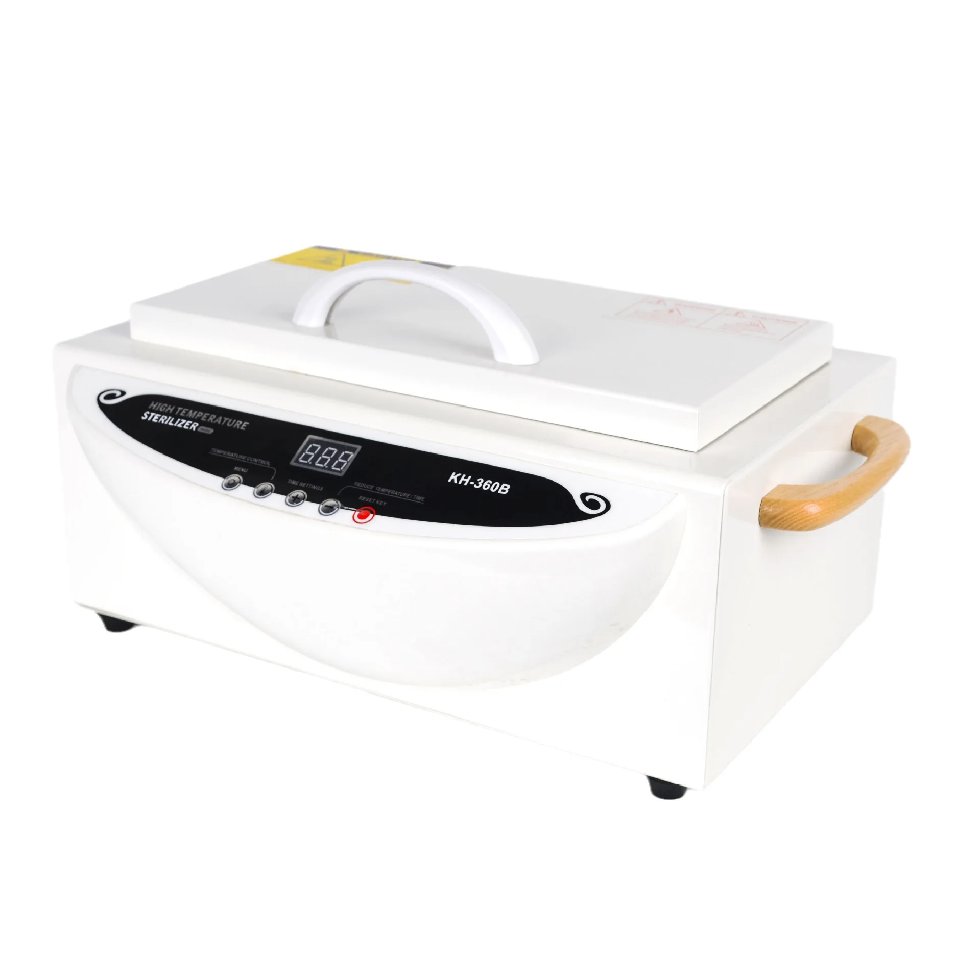 High Temperature Nail Salon Tool Sterilizer Box Dry Heat Disinfection Cabinet Portable Equipment