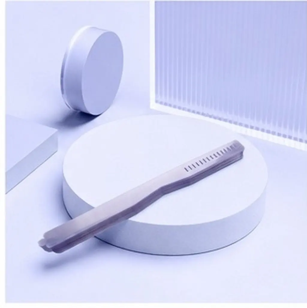 100Pcs Plastic Collar Inserts Shirt Collar Support for Men's Dress Shirts Stand Stays Lift Repair System for Suit Work