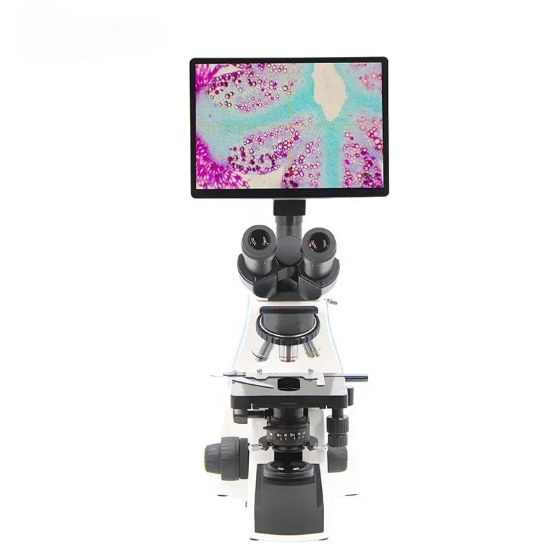 A33.1502 HD 8.0M 1000x Trinocular Biological Educational Video Digital Microscope With Lcd Screen