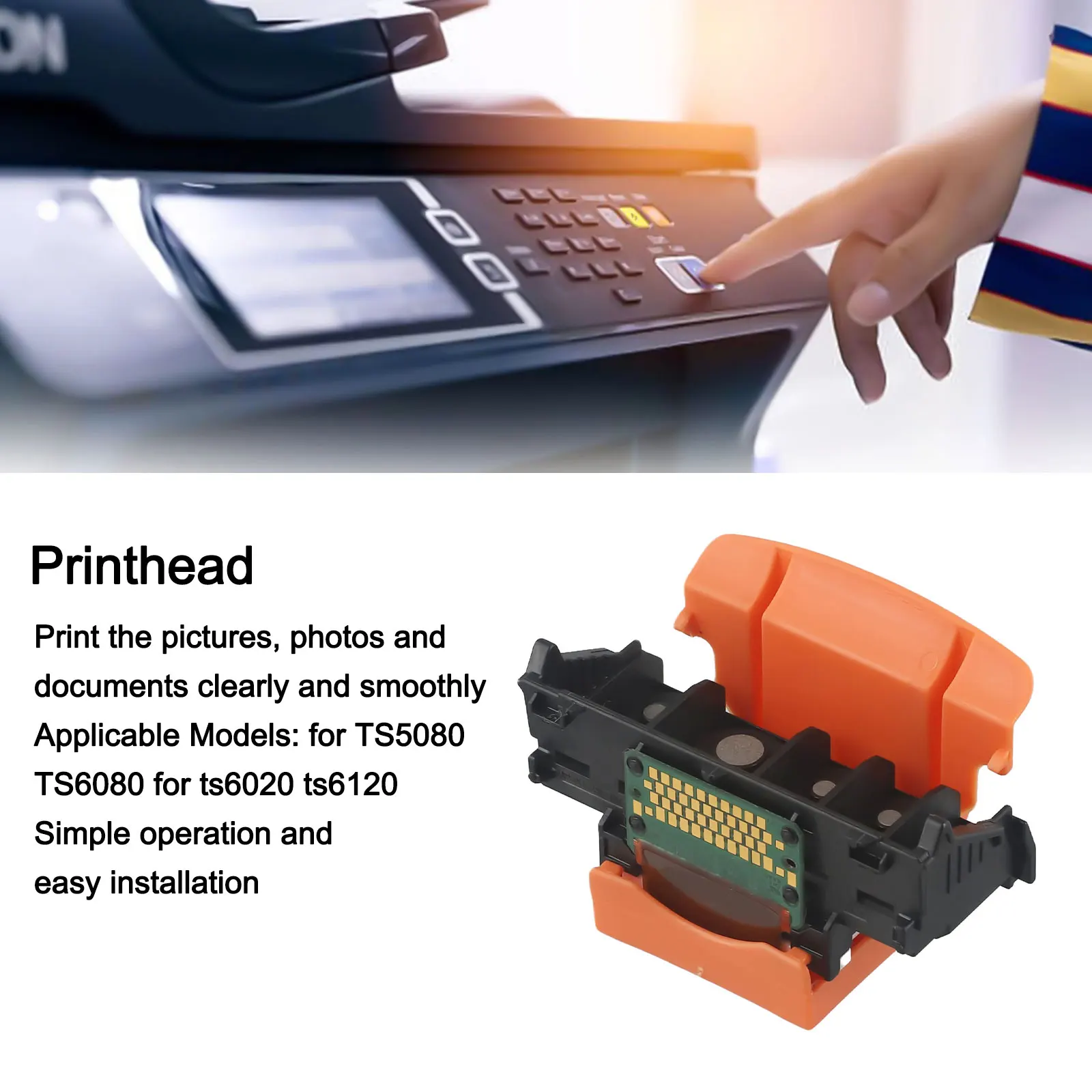 Color Print Head QY6-0089 For For Canon TS5080 TS6020 TS6050 TS6051 TS6052 TS6080 TS5050 Printer Replacement Part