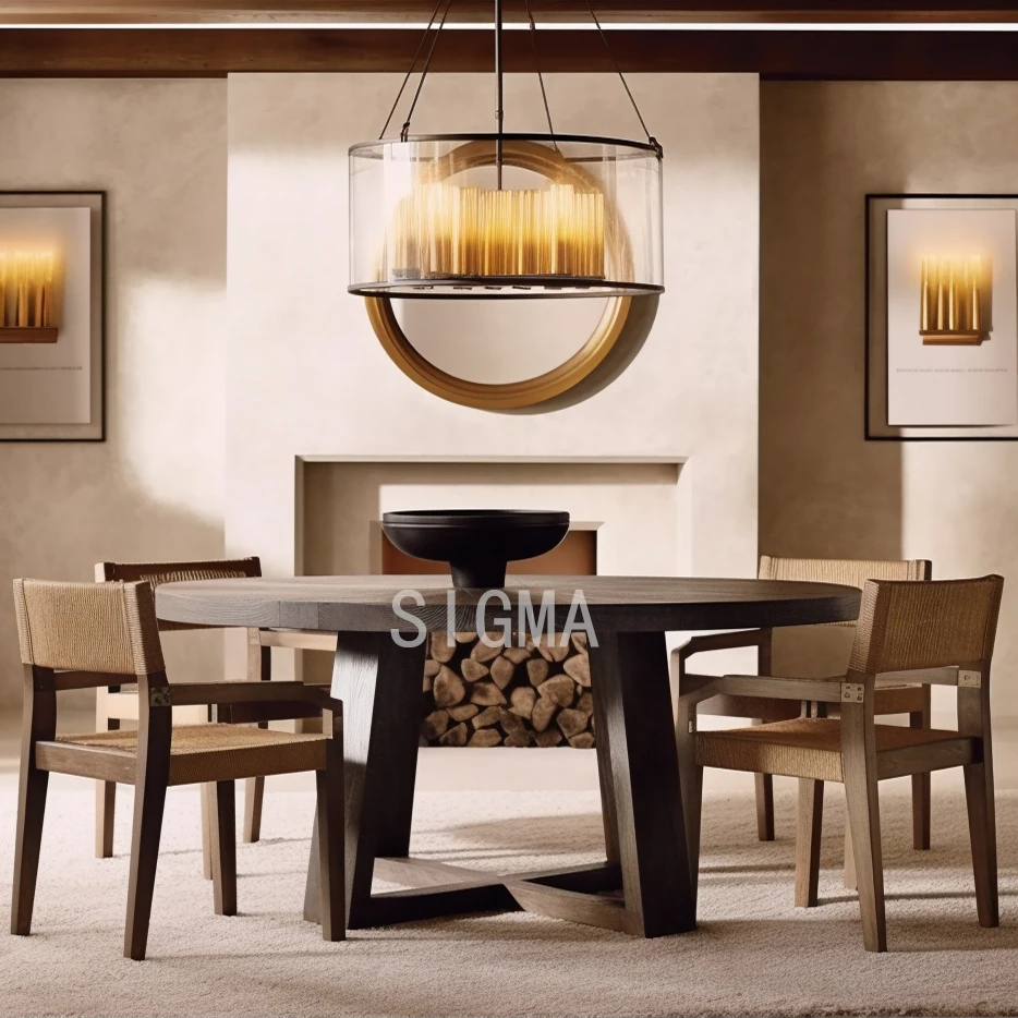 Sigma Ergonomic Office Hotel Chairs Modern Wooden Party Dining Chairs