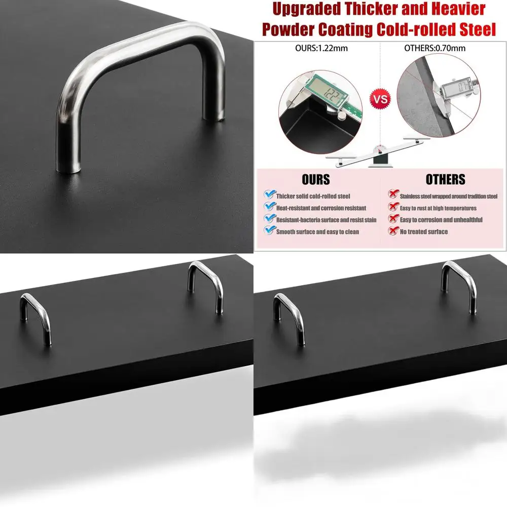 

36 Member's Mark Griddle Lid Replacement Cover for GR2298901-MM Grill with Handle