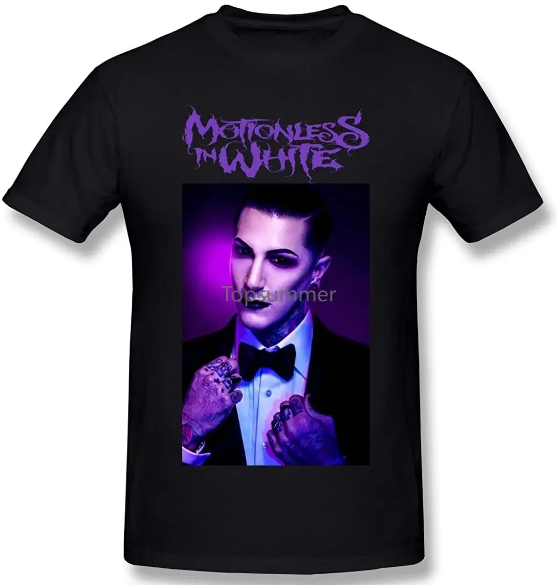 Motionless Em Branco Casual Tops Manga Curta Tshirts