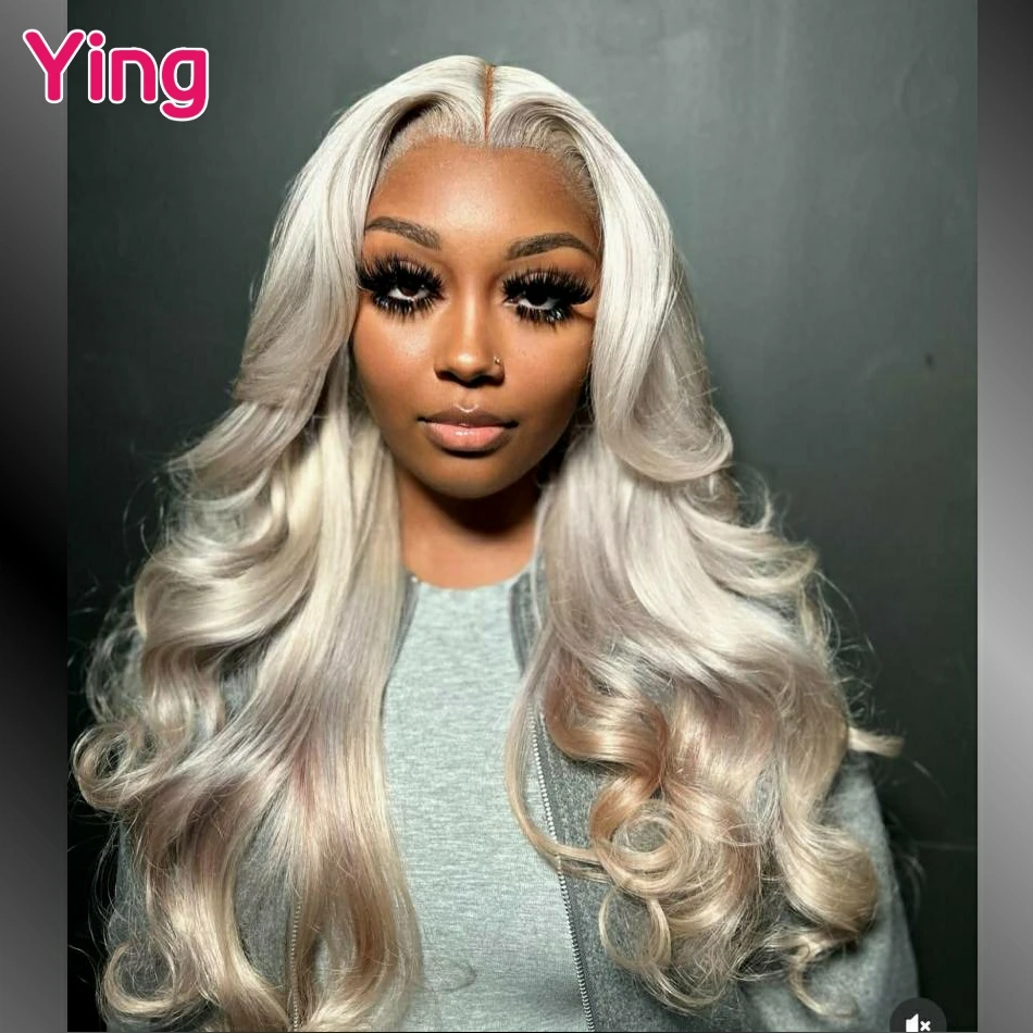 

Moonlight White 13x4 13x6 Transparent 613 Blonde Color Lace Front Human Hair Wigs for Women Brazilian Body Wave Lace Frontal Wig