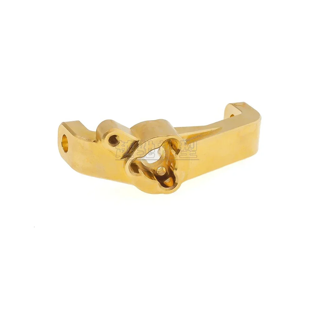 Brass Counterweight Portal Drive Housing Gear Outer Cover Block C Rear Axle Barrel for 1/10 RC Crawler Car Redcat Gen8 Upgrade