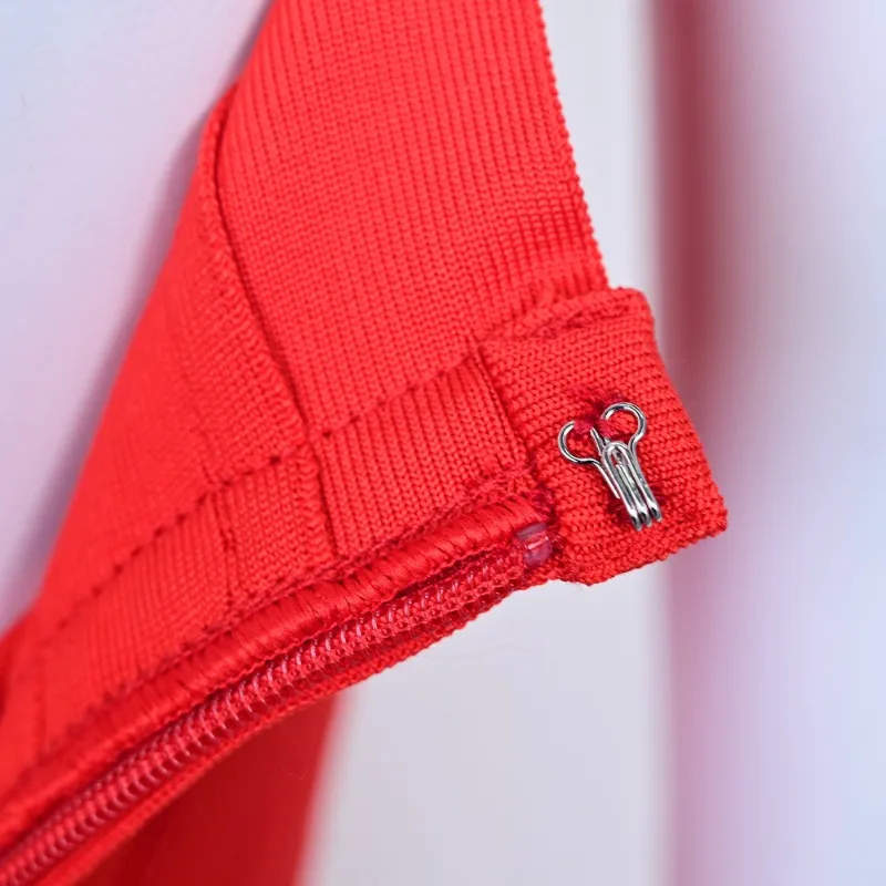 包帯ミニドレスセクシーなスパゲッティストラップ背中の開いたジッパースリムボディコンクラブパーティーローブクラシック Vestidos 女性固体ストリート