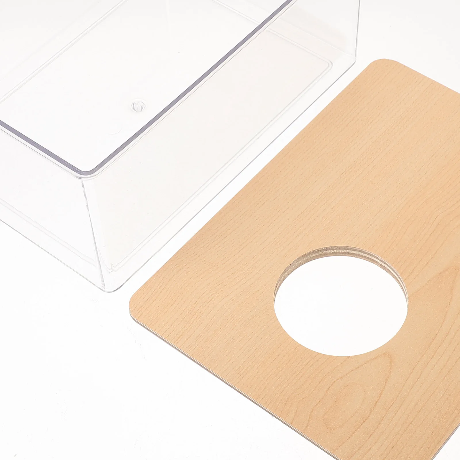 

Clear Hamster Bathroom Box Sturdy Design for Chinchillas Guinea Pigs Gerbils Long-Lasting Use Pet Health Beneficial