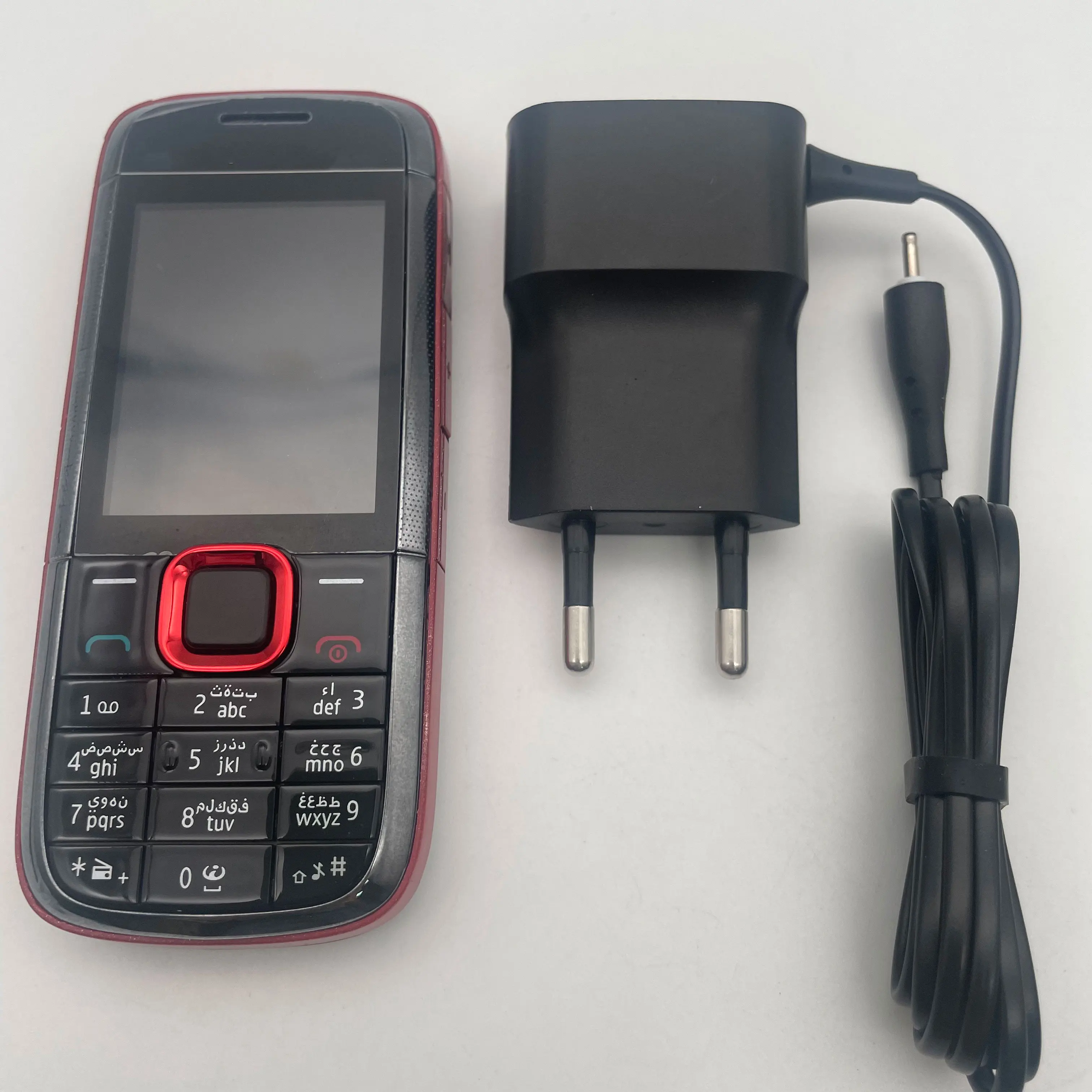 هاتف محمول أصلي غير مقفول 5130 XpressMusic بشريحتين GSM 900/1800 2G مزود بتقنية البلوتوث ولوحة مفاتيح عربية روسية مصنوعة في فنلندا