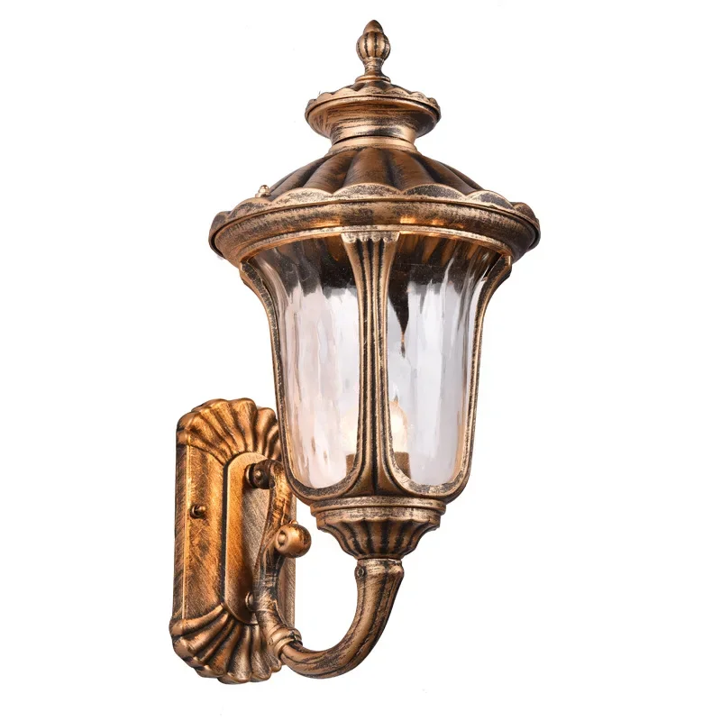 

European wall lamp courtyard antique villa garden wall lamp outdoor waterproof balcony corridor stair LED wall lamp