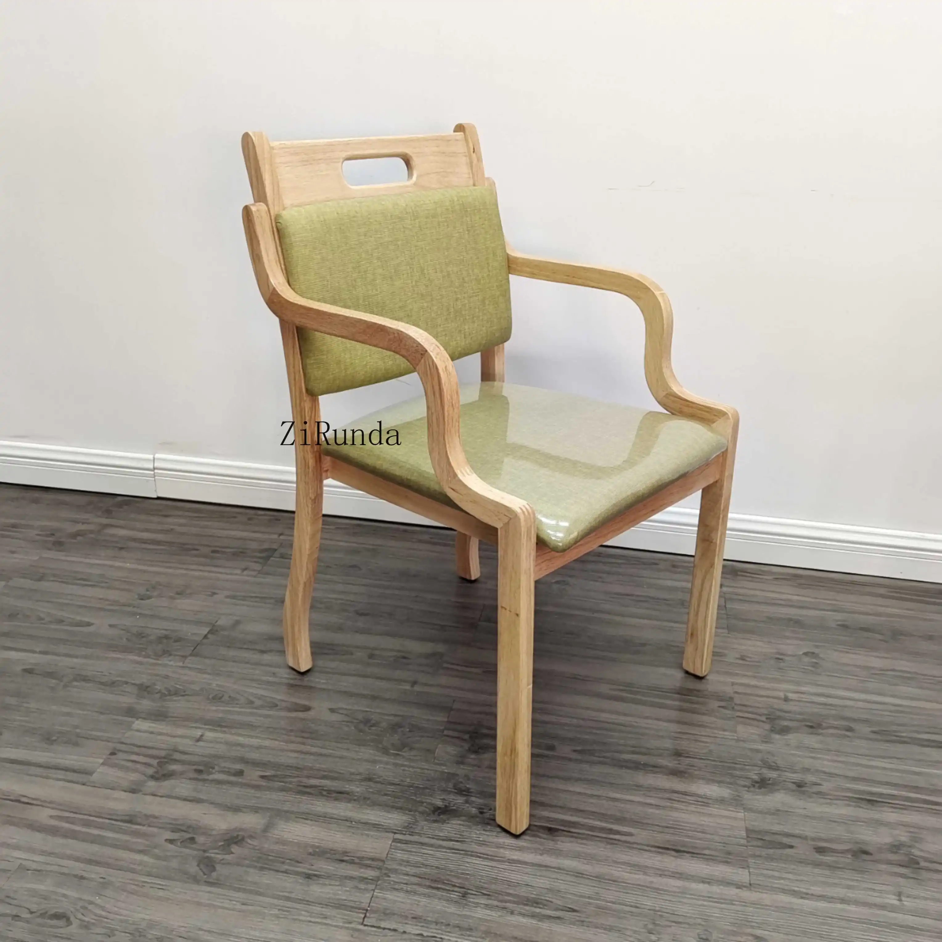 *Solid Wood Senior Table Dining Table And Chairs Combination Apartment Furniture Nursing Home Health Care Institution