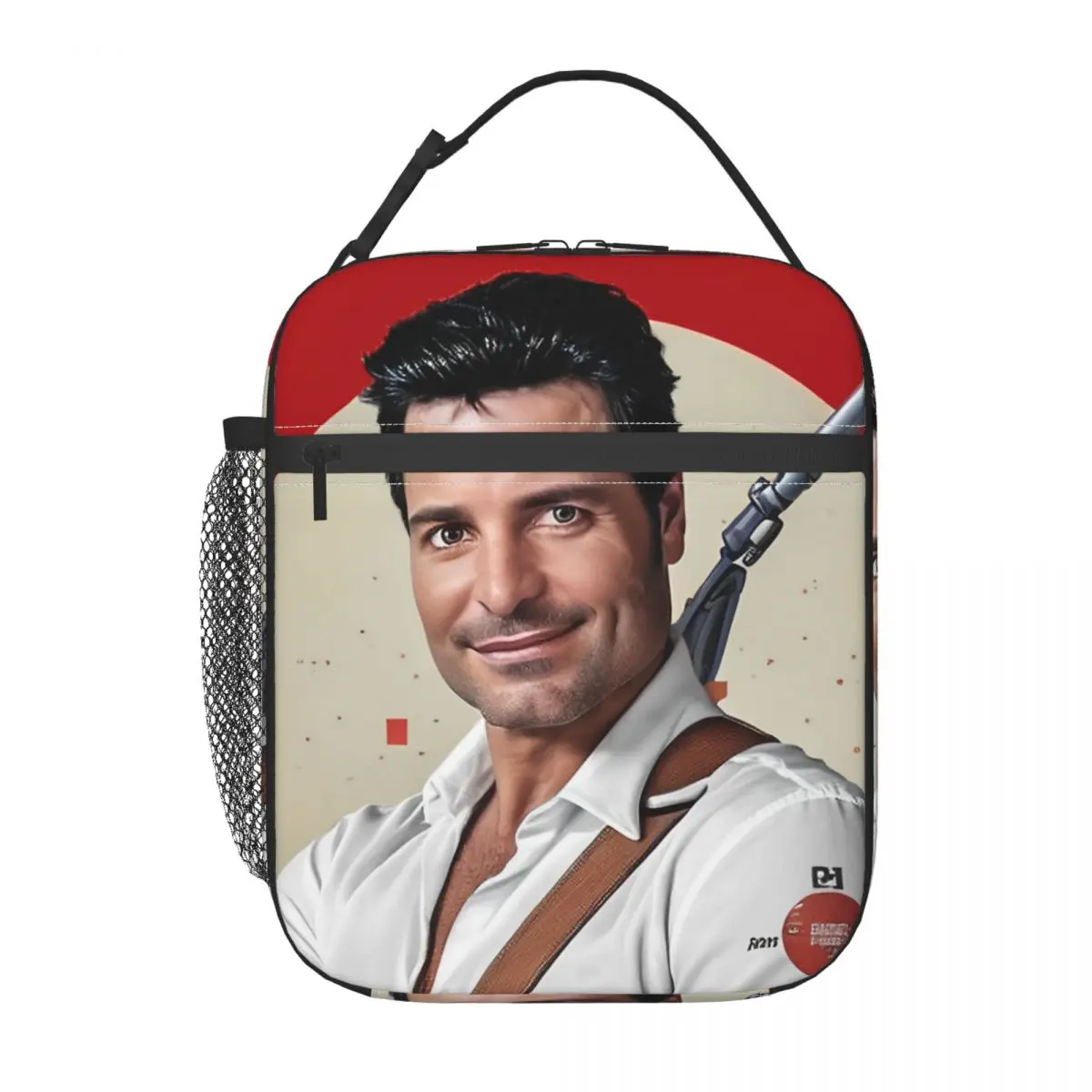 Chayanne Puerto Rican Latin Pop Singer Insulated Lunch Bag Food Container Reusable Cooler Thermal Lunch Boxes For Travel