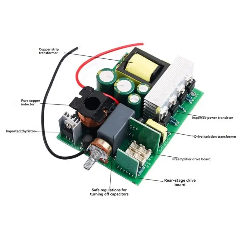 AB13-350W DC 600V High Voltage Pulse Power Inverter DC-DC Step For UP Boost Converter DC12V 35A To DC 600V Transformer