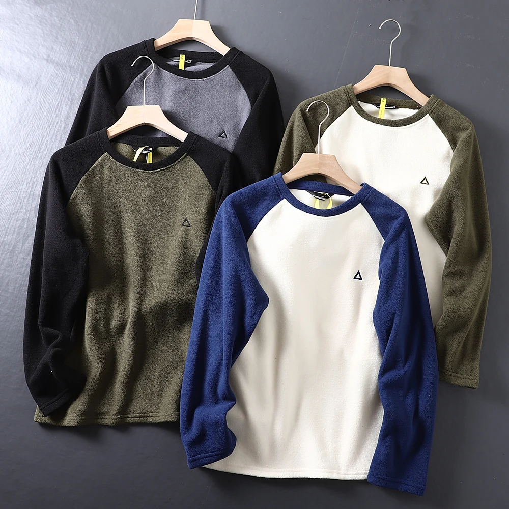 

Мужской свитшот American Sle Outdoor Long Sve, цвет Blo oulder Insert, двусторонний Fce Youth Faion, осень-зима