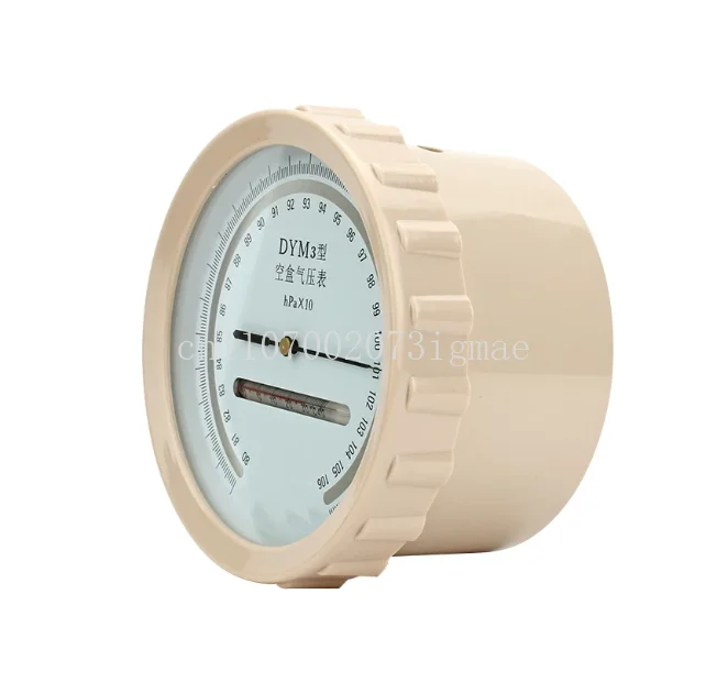 DYM3 empty box barometer atmospheric pressure gauge aluminum alloy packing box barometer