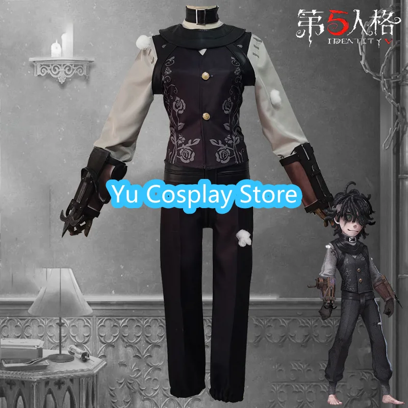 Game Identity V Blind obedience Illness Emir Cosplay Costume Fancy Suit Amir Cosplay Hallween Carnival Uniforms Custom Made