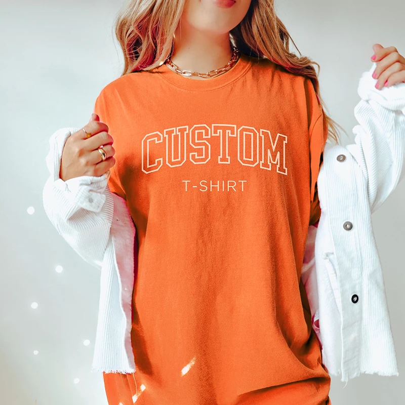 100% reine Baumwolle, personalisierte T-Shirts, geeignet für Männer und Frauen, Familien, Paare, Freunde, Teams und als Geschenke. – Detail 11