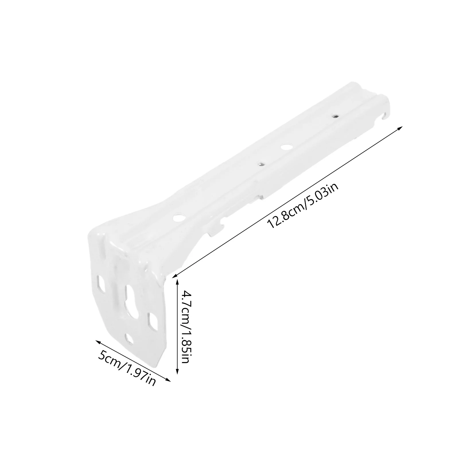 Rail de Rideau de Plafond Flexible, Fournitures de Montage, Système Monté Incurvé en Métal, 6 Pièces