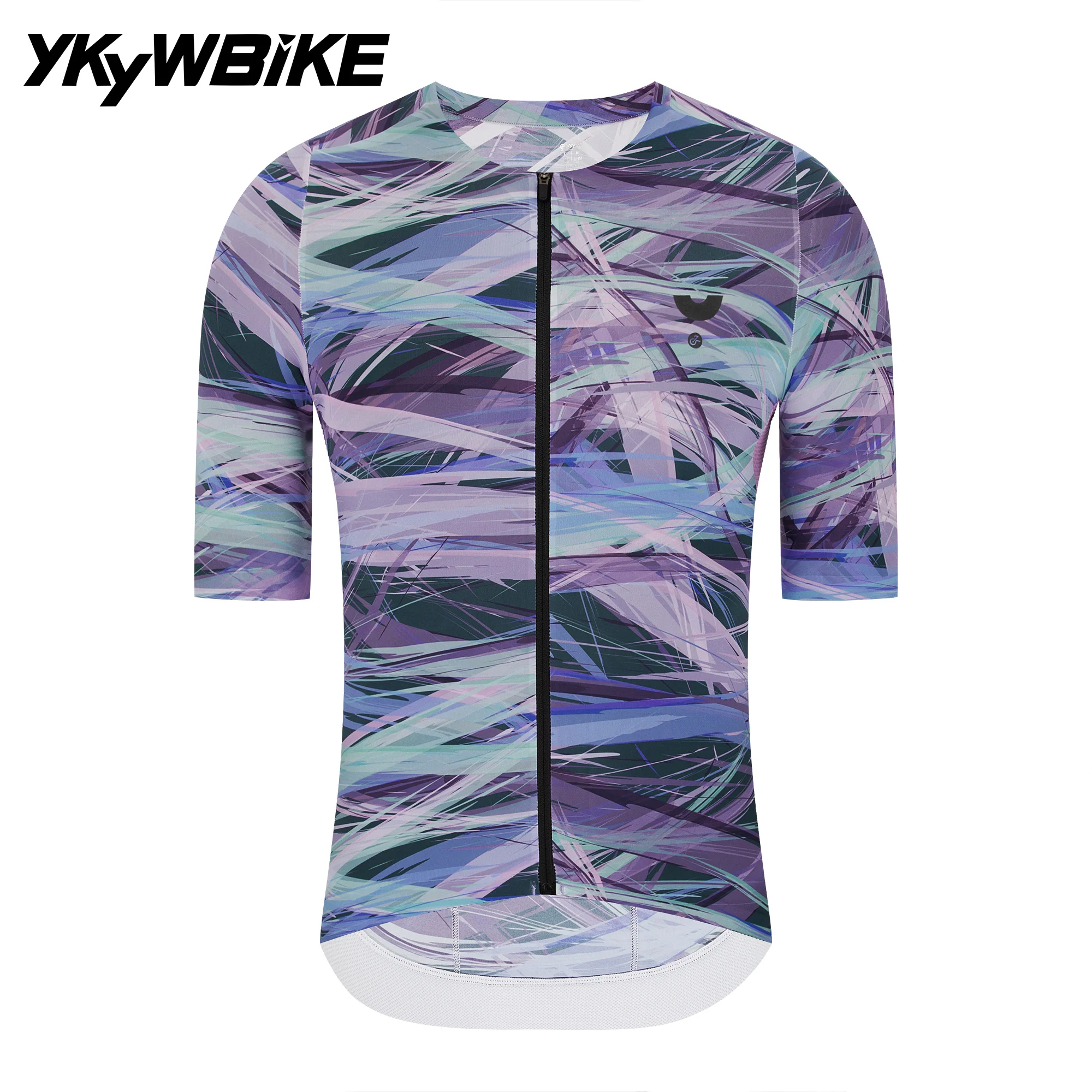 

YKYWBIKE 2025 Men's Cycling Jersey Soft Light Road Bike Jersey Summer Breathable MTB Maillot Short Sleeve Shirt