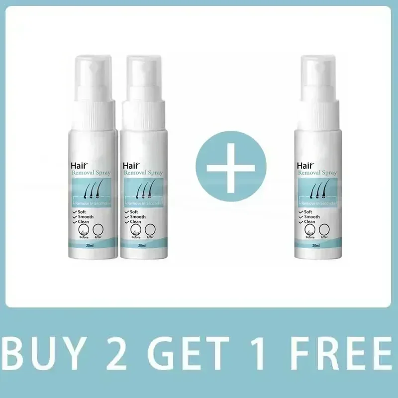 Eliminates Body Hair Spray Permanent Hair Removal  Safe for legs arms underarms and bikini area Moisturizing Slower Regrowth