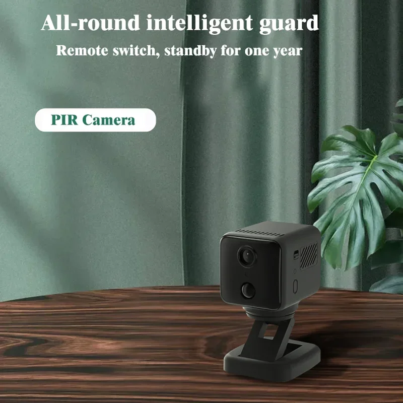 1080P HD WIFI Camera 360 Rotation PIR Motion Detection Alarm Push Night Vision Built-in Battery Long Endurance Surveillance Cam