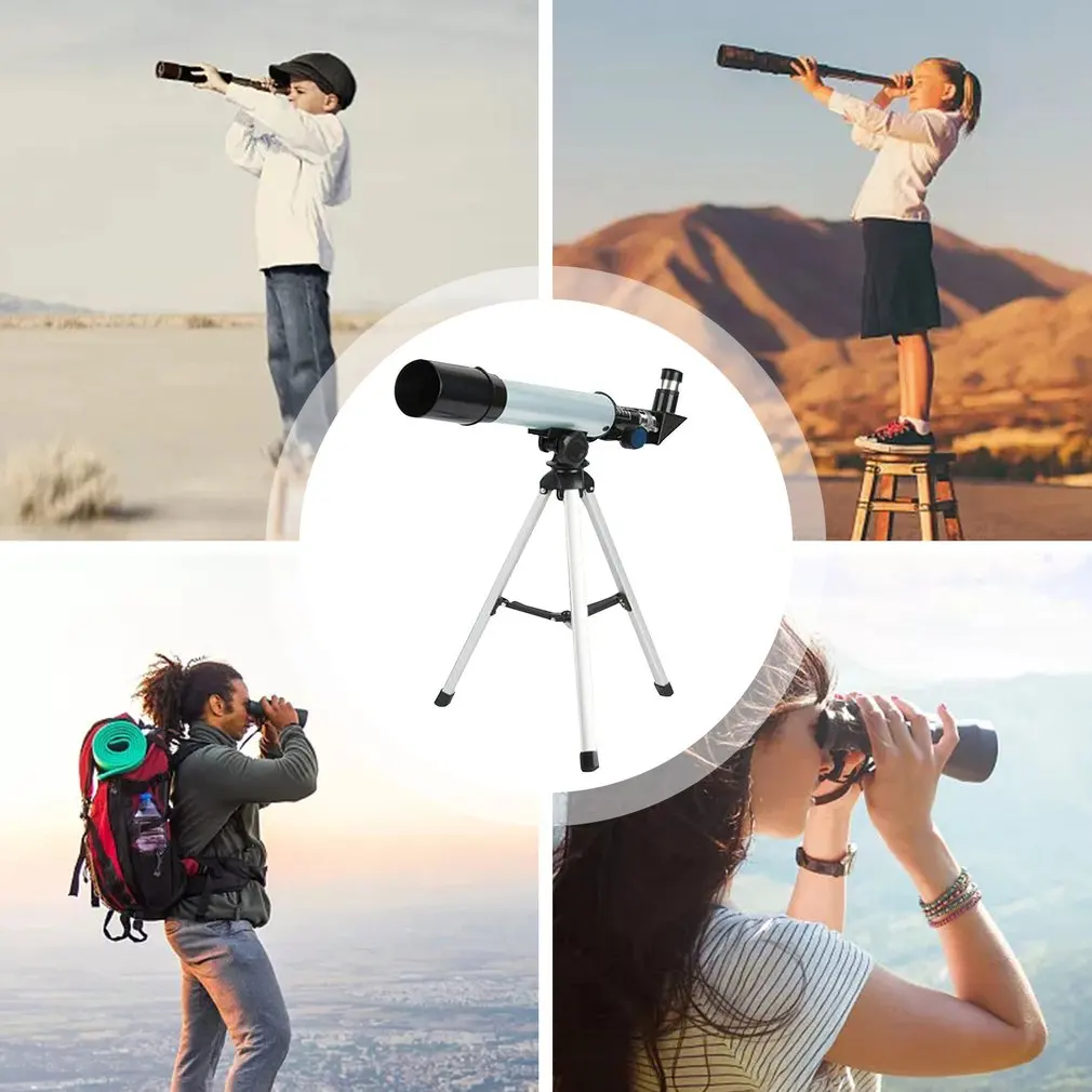 Outdoor 90X F36050 Telescope Astronomical Landscape Lens 90 Degrees Telescope Monocular With Tripod For Kids Beginners Wholesale
