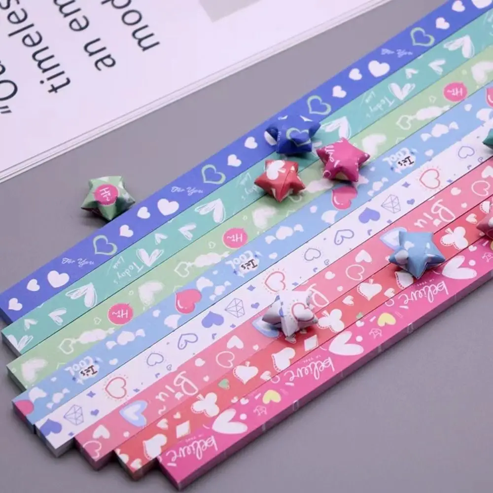 DIY Handwerk Origami Lucky Star Papier 540 Vellen Origami Papier Sterren Vouwen Origami Ster Papierstrips voor Papier Kunst Ambachten