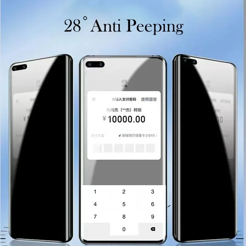 Privacy Hydrogel Film For Honor Magic 5 6 7 Pro Ultimate RS Anti Spy Screen Protector For Honor 60 70 80 90 100 200 Pro