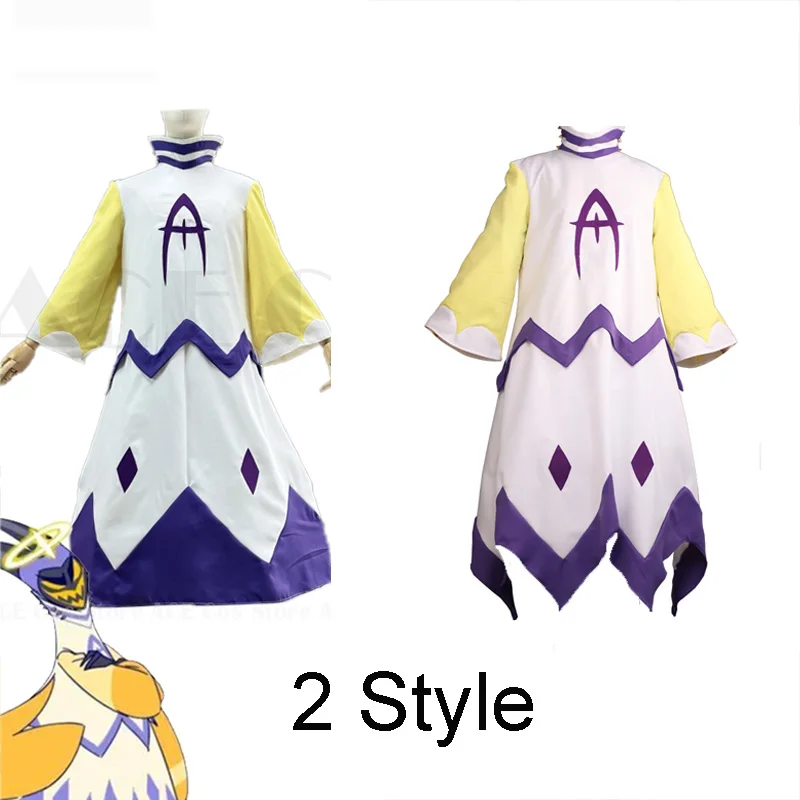 Hazbin Adam Cosplay Halo Anime Hotel First Man Clothes Costume Robe Halloween Party Adult Kids Plus size Customized Handmade