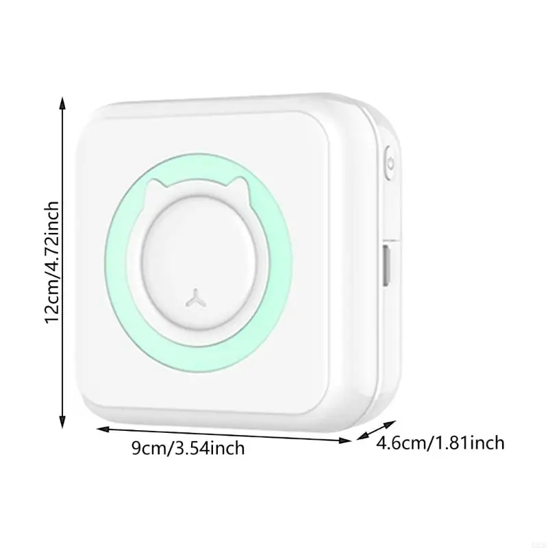 Mini Printer For Children Photo Label Memo Thermal Inkless Printing Wireless K92C