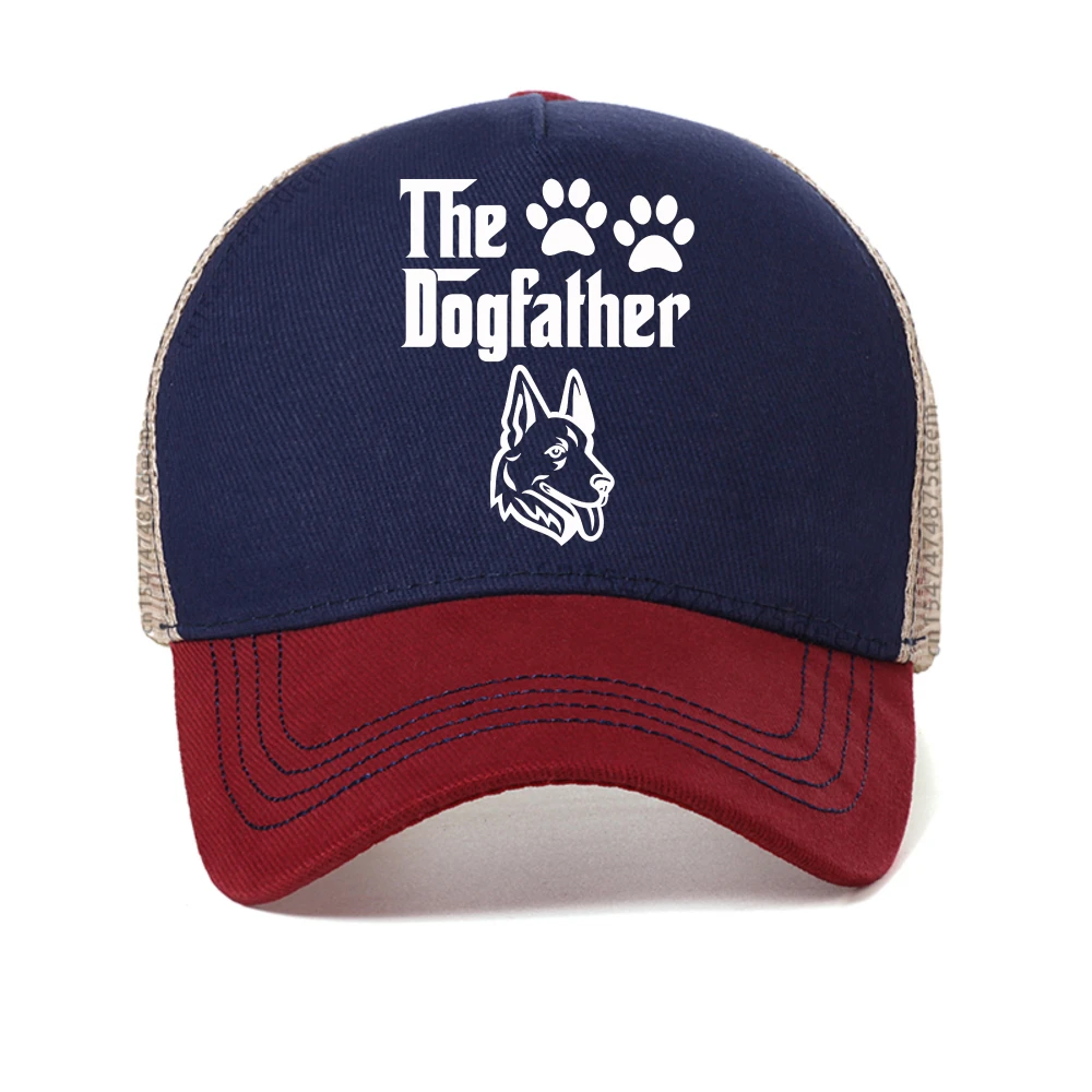 The Dogfather lrtter print baseball cap Golden Retriever Dog Father for Men Godfather parody Lovers and Dads him graphic caps