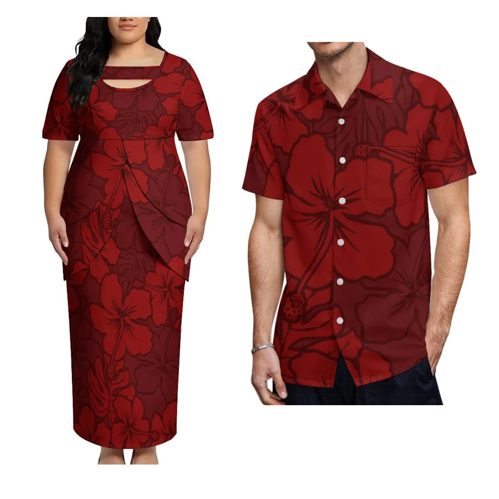 Pacific Jewelry & Watches Los Angeles - Fashionable Woman Puletasi Evening Dress Men'S