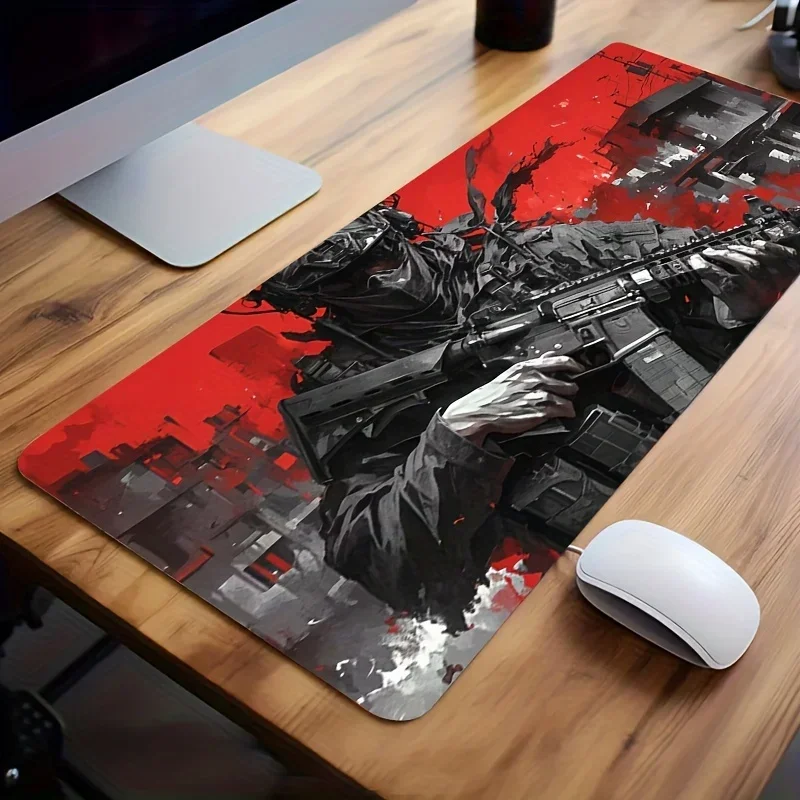 Gaming Mousepad Soldier Rubber Non-slip Office Gaming Mousepad Desk Mat for Gamers Accessories  600x300 Things for The Computer