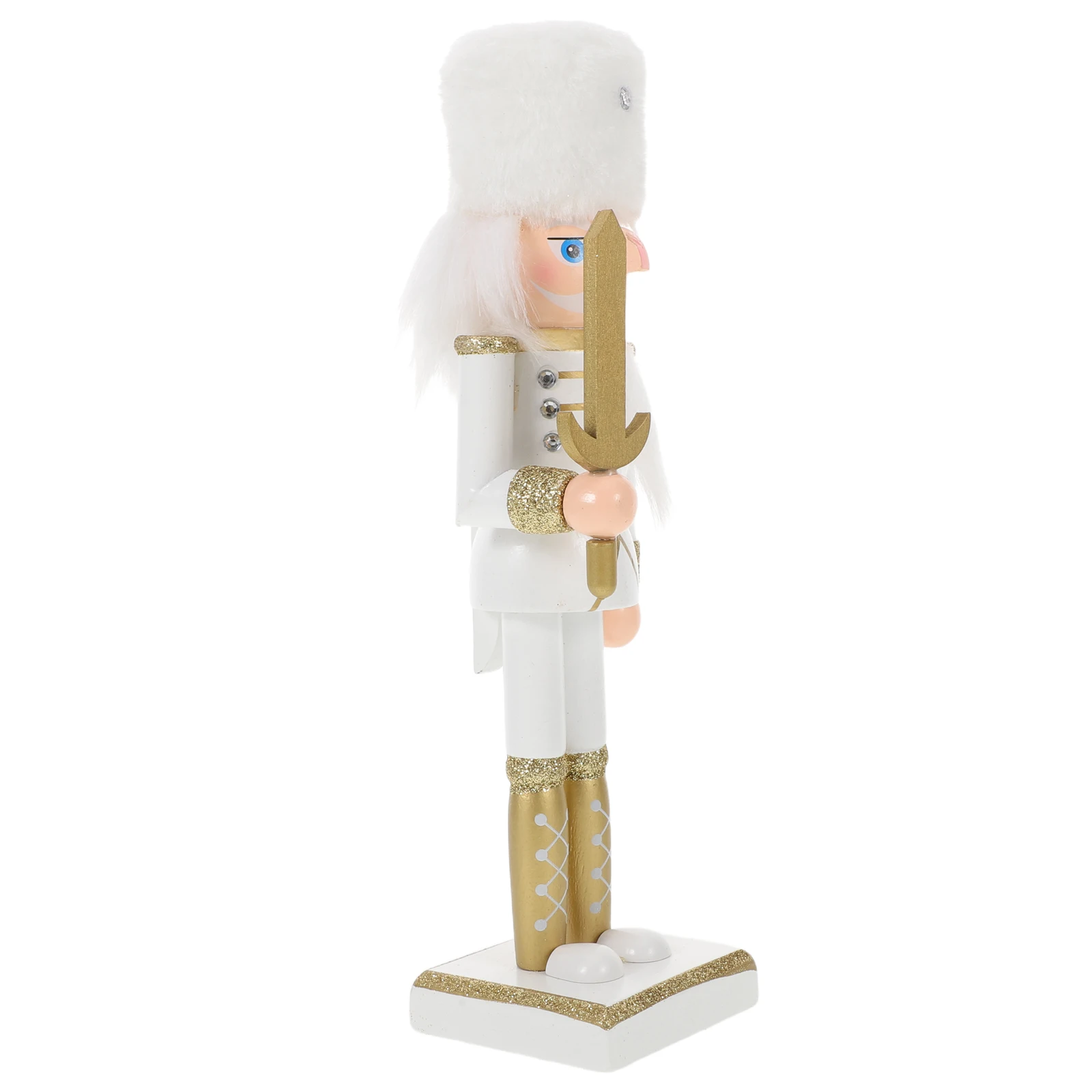 

Nutcracker Ornament Decorative Nutcrackers Fireplace Holidays Dinner Table Decoration Figures Wood Crafts Christmas