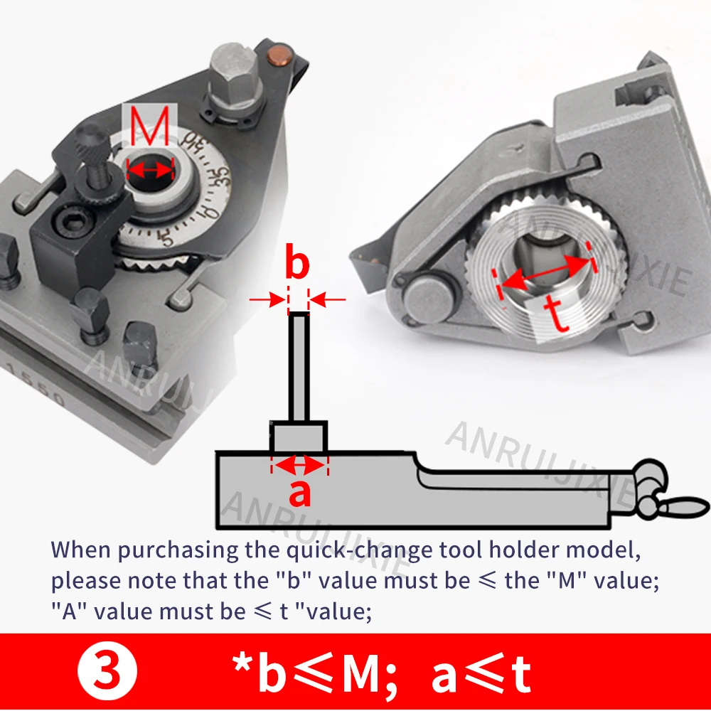 45#Steel E European Style 40-position Quick Change Tool Holder Post set for Swing Dia 200-400mm,QCTP Turret Kit