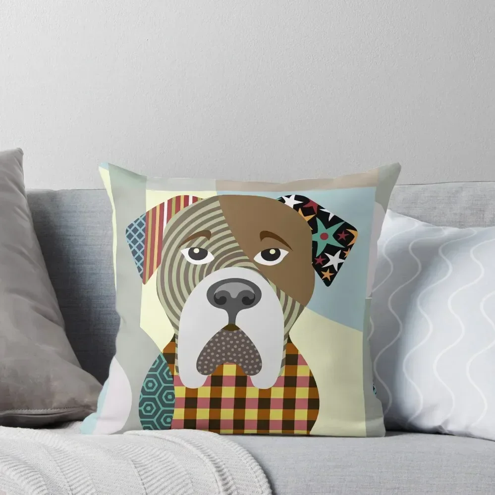 

Bullmastiff Dog Throw Pillow Luxury Pillow Case Cushions For Sofa Sofa Cushions Covers pillow