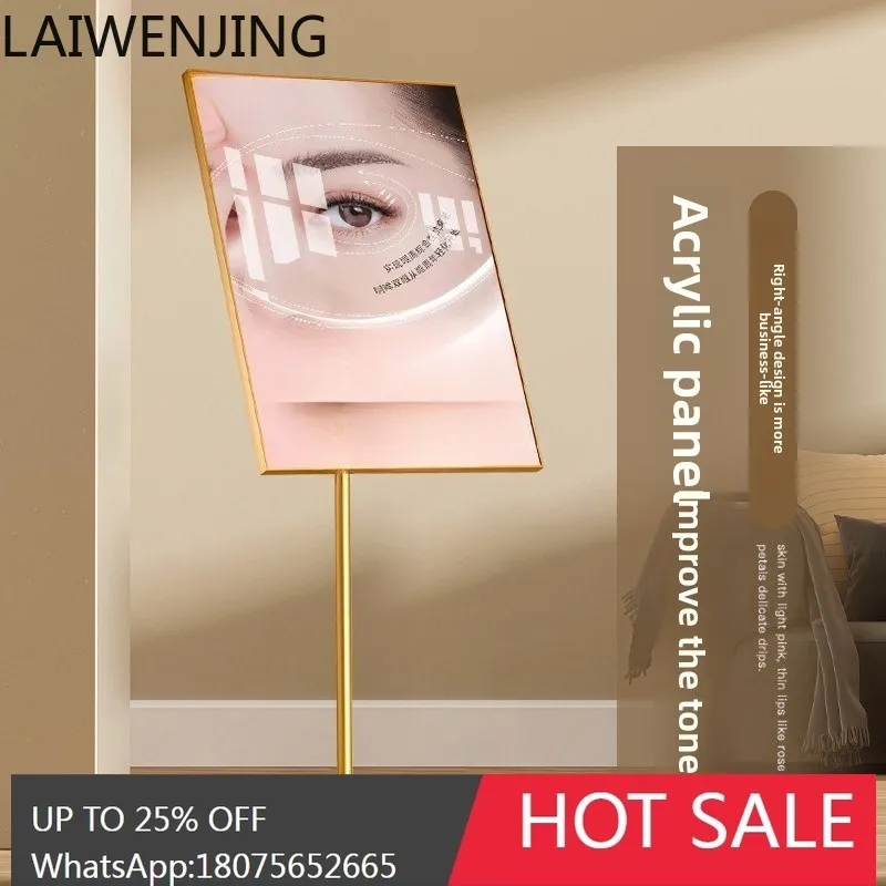 MJY Display Stand Vertical Floor-standing KT Board Bracket Aluminum Alloy Support Display Rack