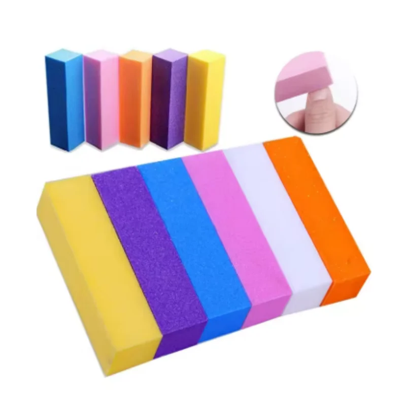 1/5/10/20pcs Nail Files Buffer Block Set Manicure Pedicure Care Nail Art Buffing Sanding Kit Box